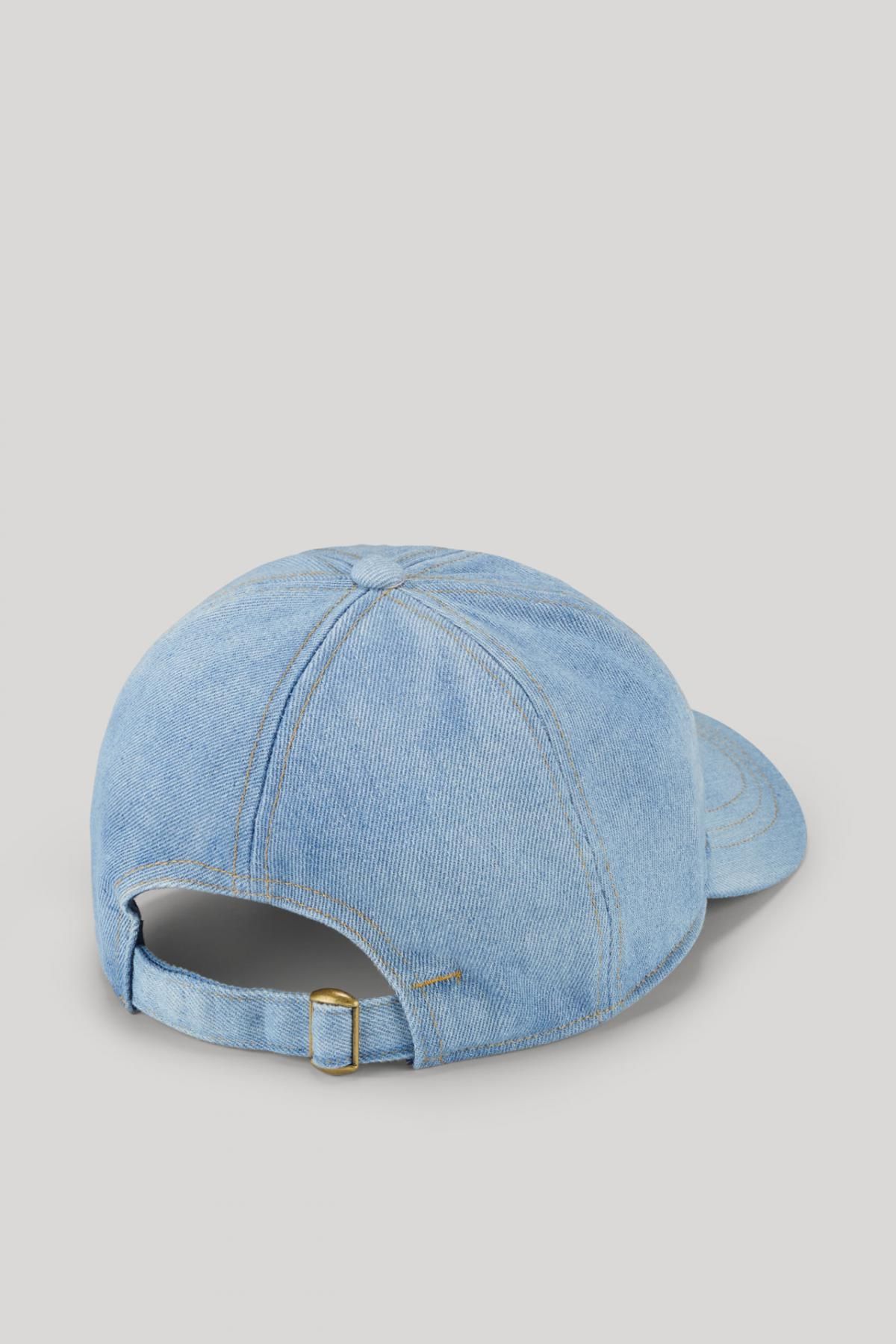 윱 데님 라이트워시 트렌디 캡모자 30046792-10019748-470 DENIM BLAU - 상세 이미지 3