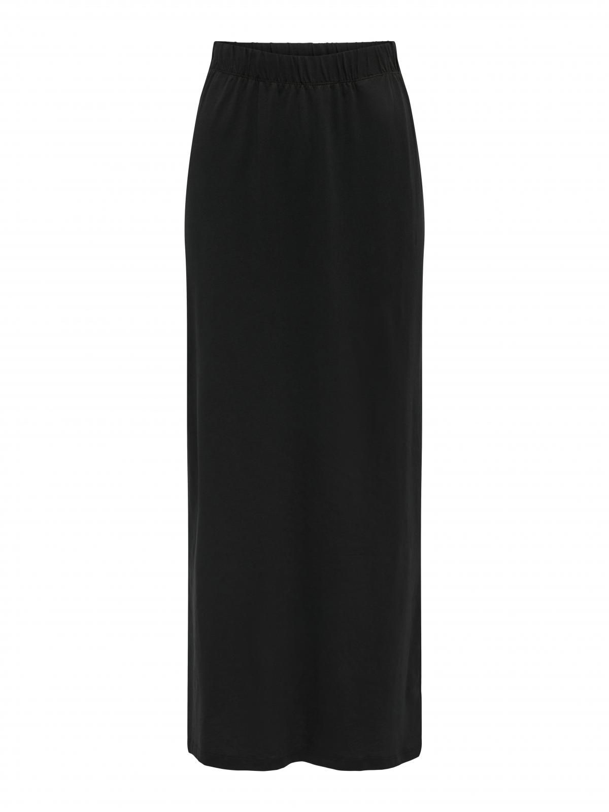 온리 베이직 롱스커트 밴딩 블랙 15322351_2161 BLACK / BLACK - 상세 이미지 3