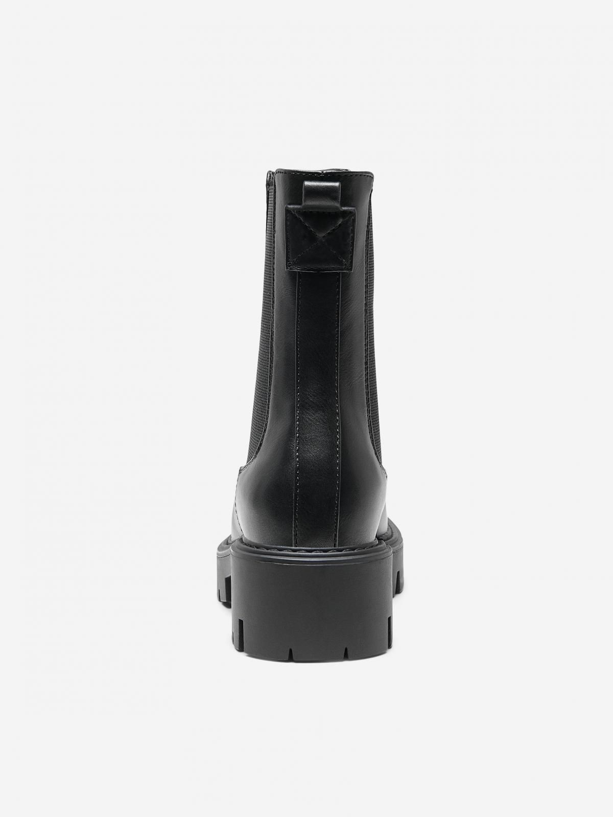 온리 트렌디 첼시 앵클부츠 15272047_2161 BLACK / BLACK - 상세 이미지 2