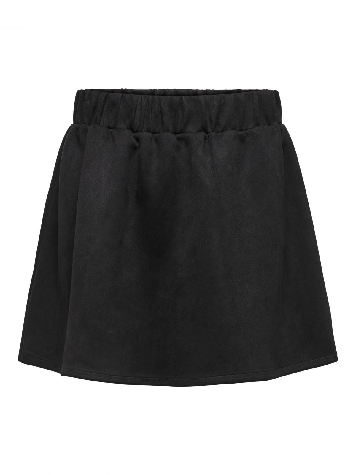 온리 미니 스케이터 스커트 밴딩 15350133_2161 BLACK / BLACK - 상세 이미지 3
