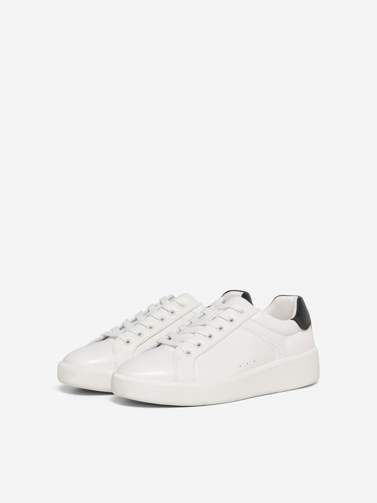 온리 베이직 글리터 로우탑 스니커즈 15252747_2206_921336 WHITE / WHITE - 상세 이미지 5