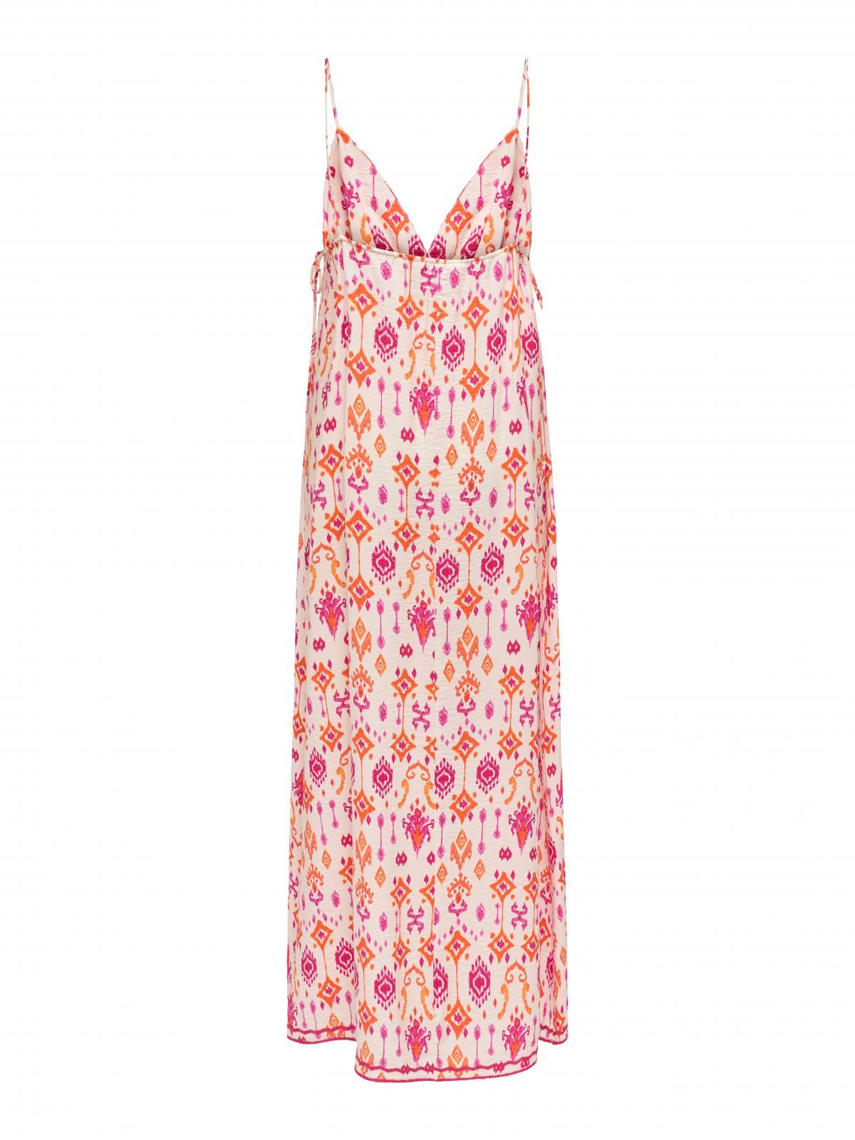 온리 보헤미안 패턴 브이넥 스트랩 롱 원피스 15345903_3032_1178300 - 상세 이미지 4