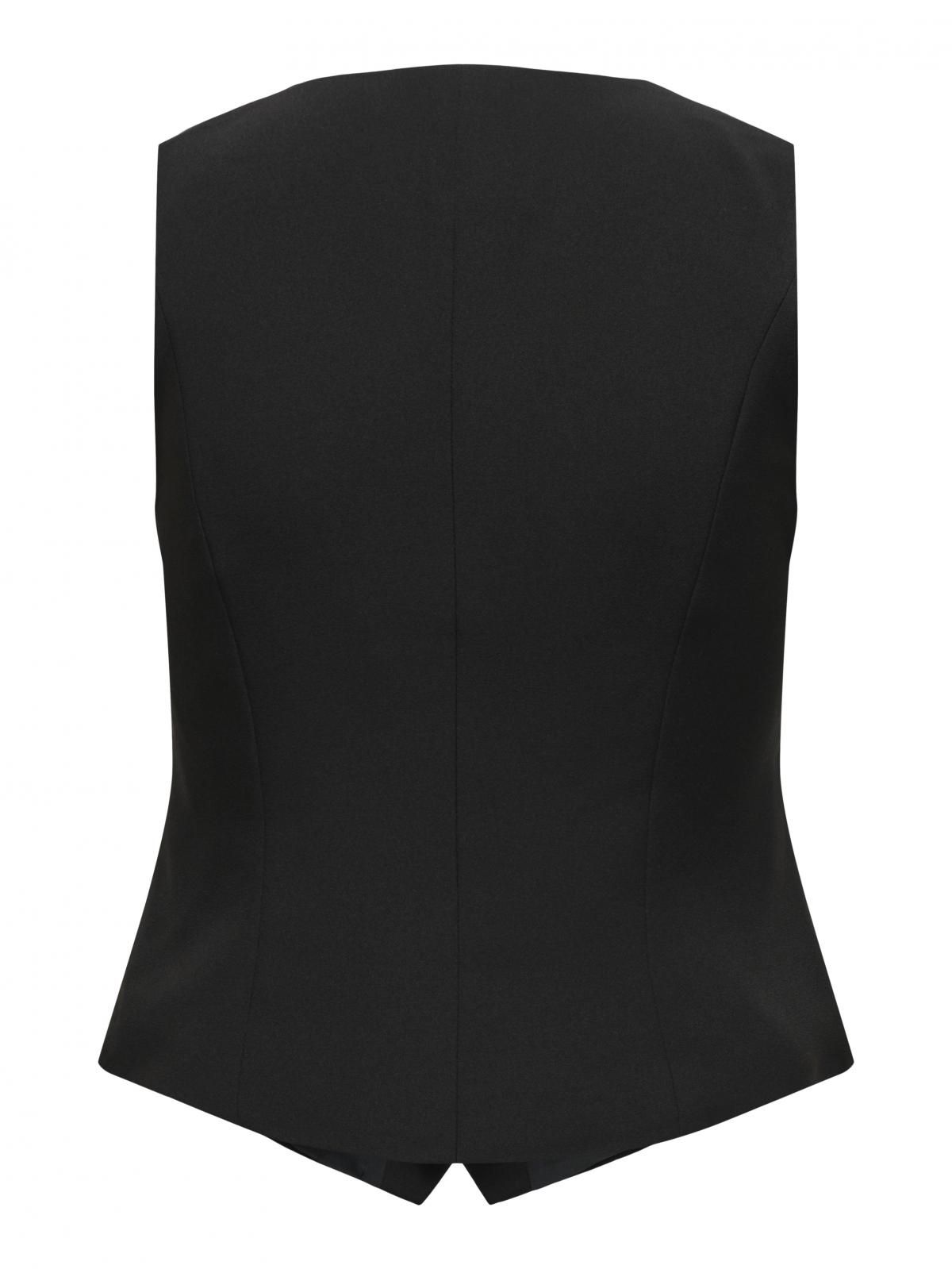 온리 테일러드 클래식 베스트 15328160_2161 BLACK / BLACK - 상세 이미지 4