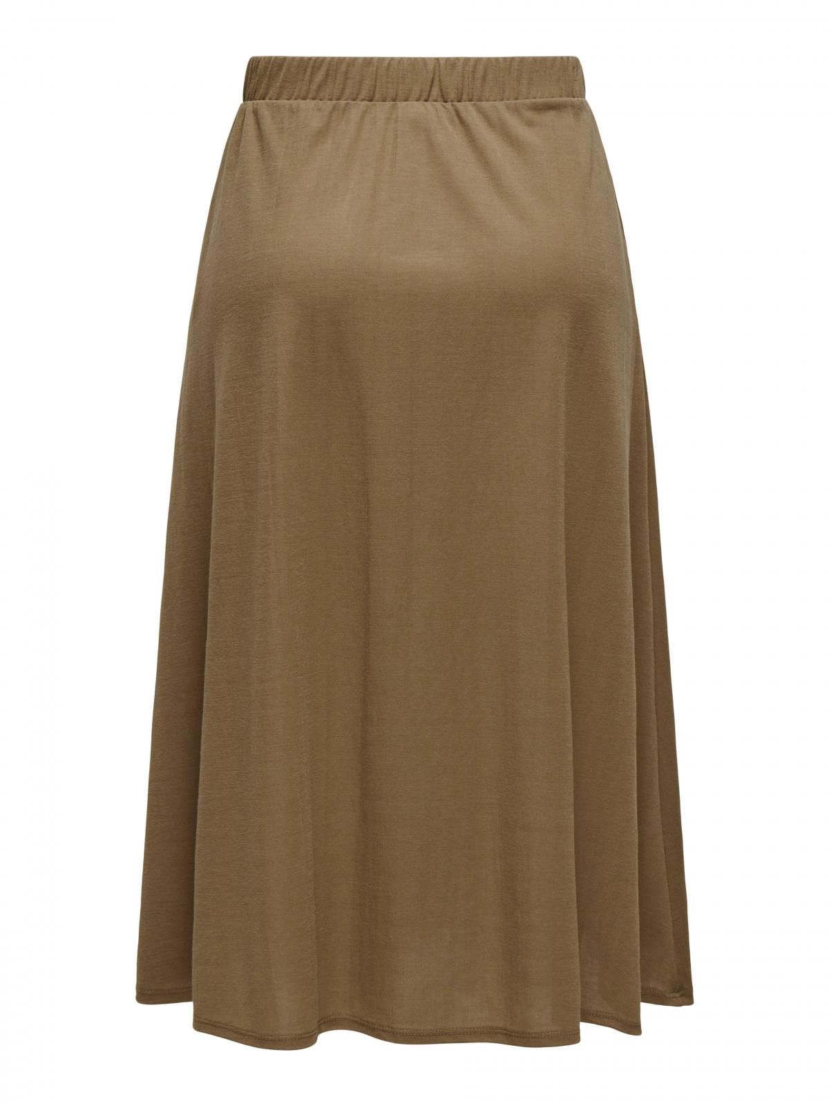 제이디와이 베이직 버튼 미디 스커트 15328378_7383_1128910 BROWN / MALT BALL - 상세 이미지 4