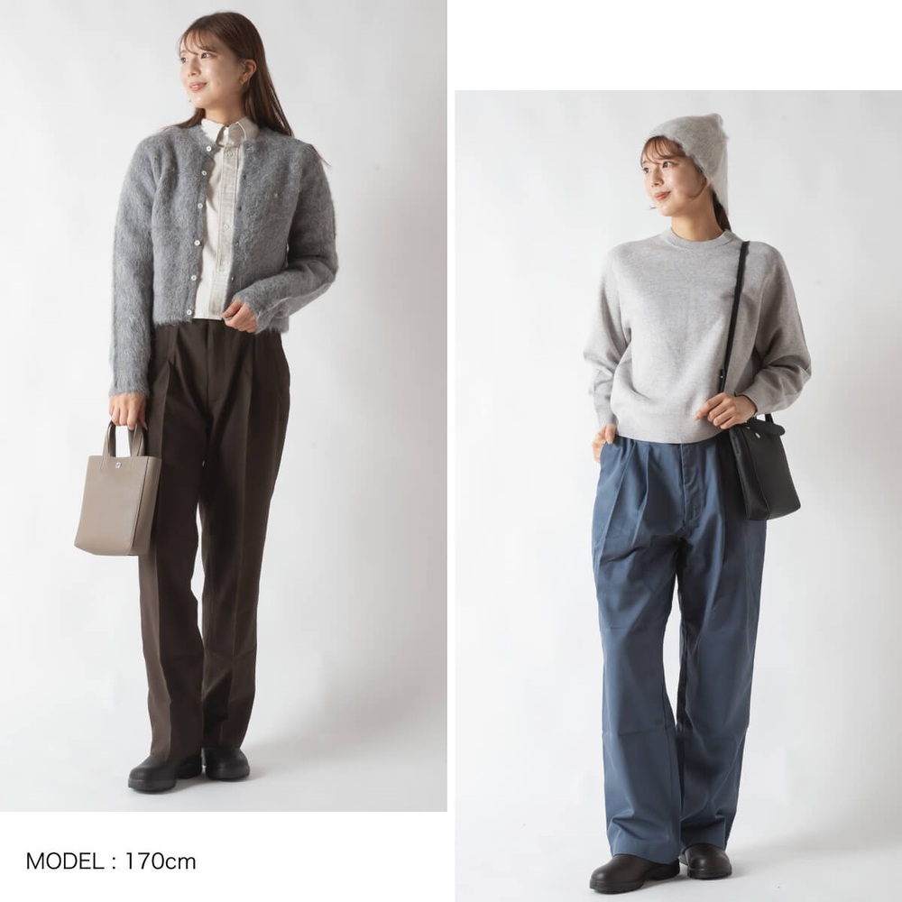 ORCIVAL 더블페이스 2WAY 가죽 숄더백 토트백 여성 OR-H0346DFT 다크브라운(코랄) - 상세 이미지 3