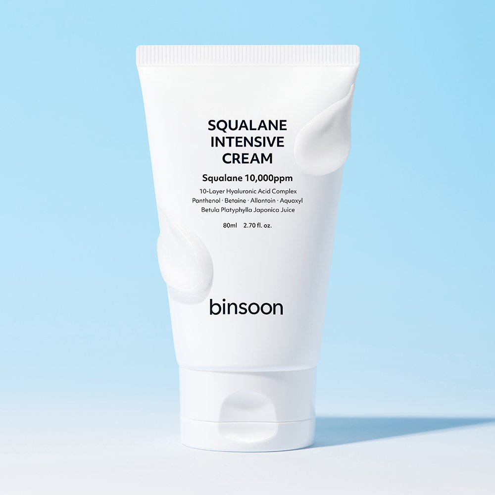 빈순 스쿠알란 인텐시브 판테놀 히알루론산 수분크림 80ml, 1개