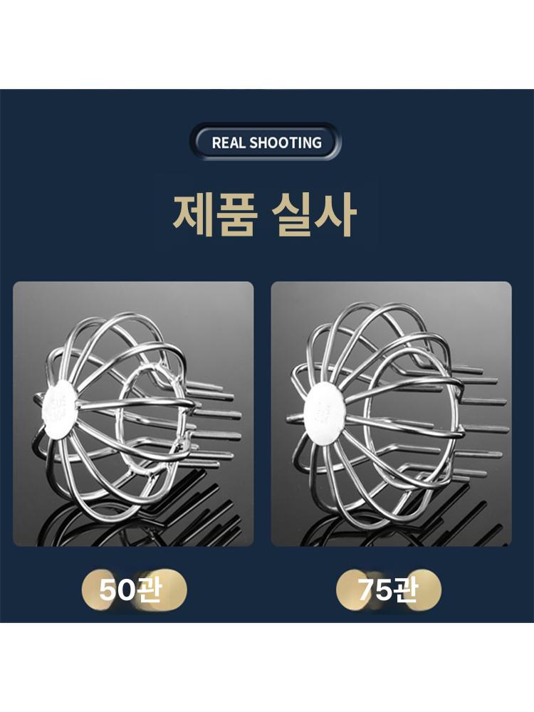 루프드레인 낙엽 거름망 우수관 빗물 필터 옥상배수구 200mm 고밀도 304 스테인리스 - 상세 이미지 2
