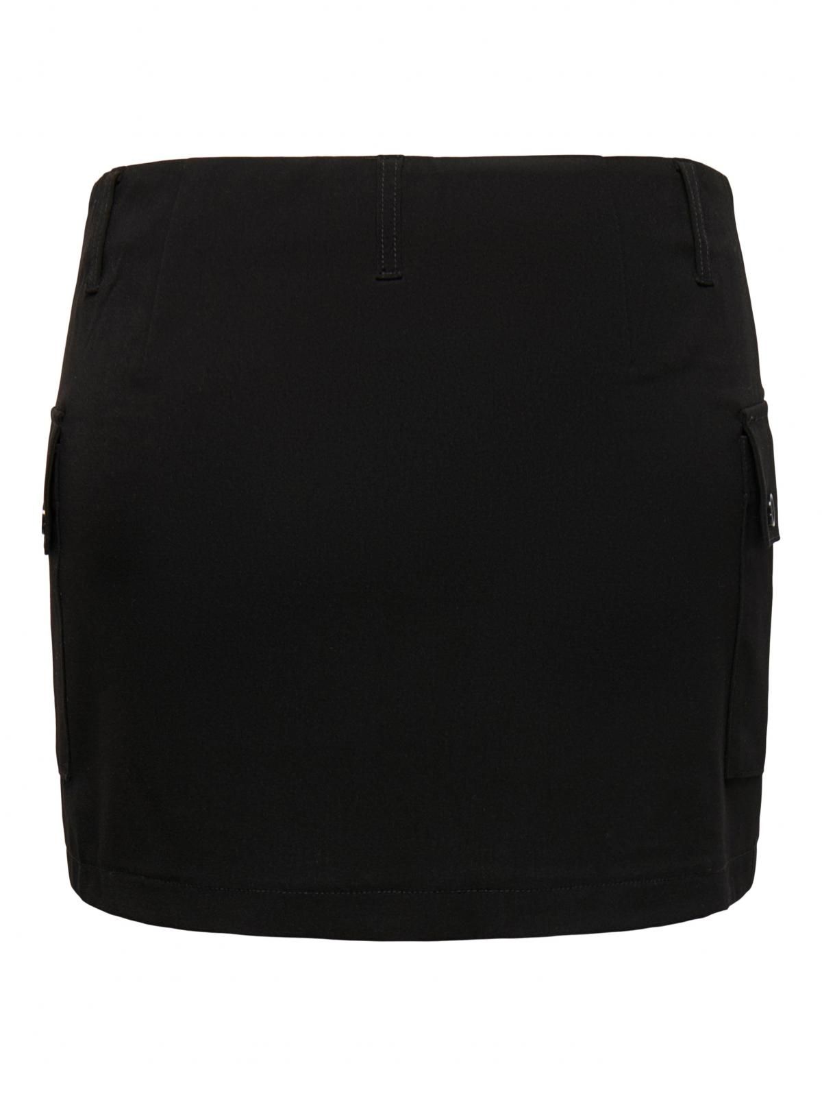 온리 카고 포켓 미니 스커트 벨트루프 15298713_2161 BLACK / BLACK - 상세 이미지 4