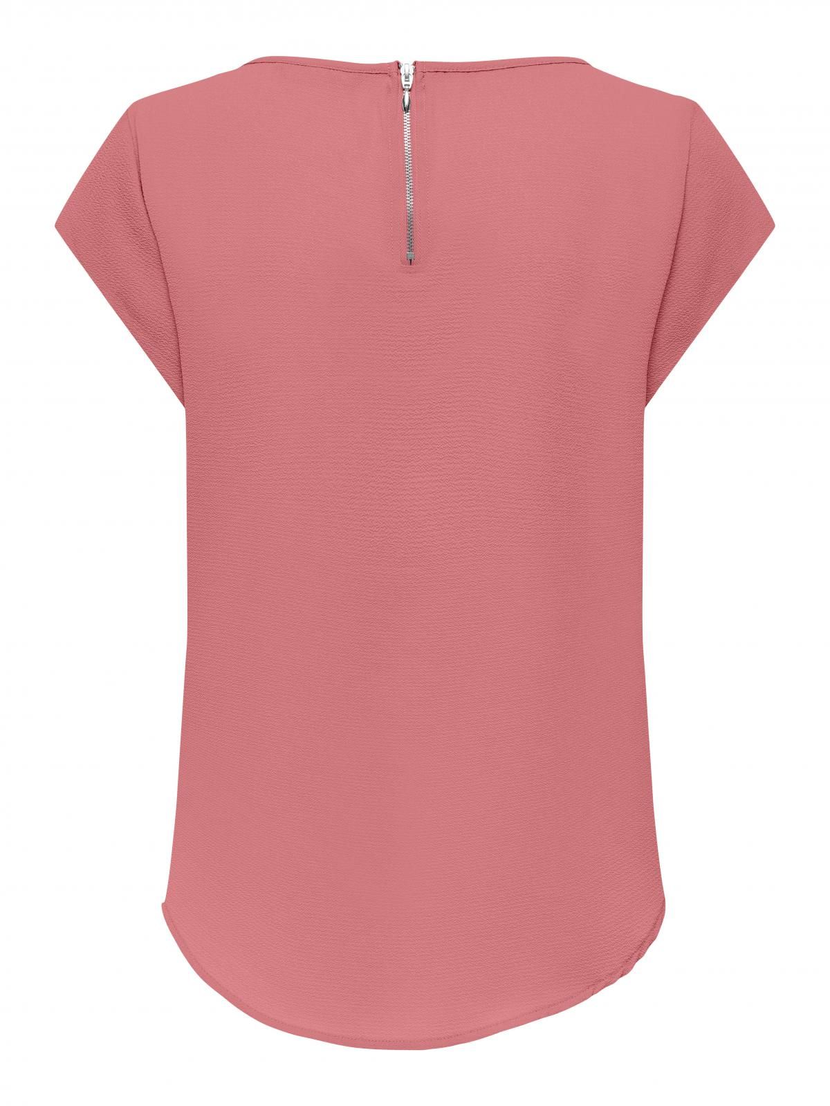 온리 베이직 라운드넥 레귤러핏 반팔 티셔츠 15142784_849 ROSE / DUSTY ROSE - 상세 이미지 4