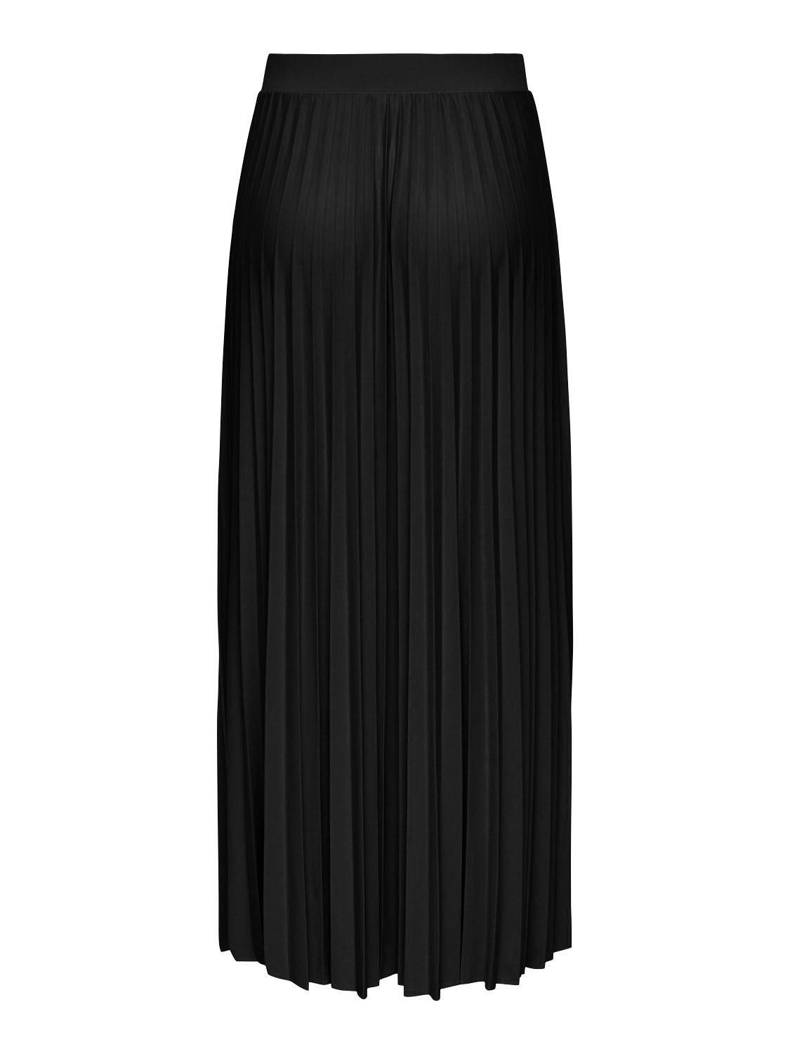 제이디와이 플리츠 엘라스틱 롱 스커트 15350490_2161 BLACK / BLACK - 상세 이미지 4