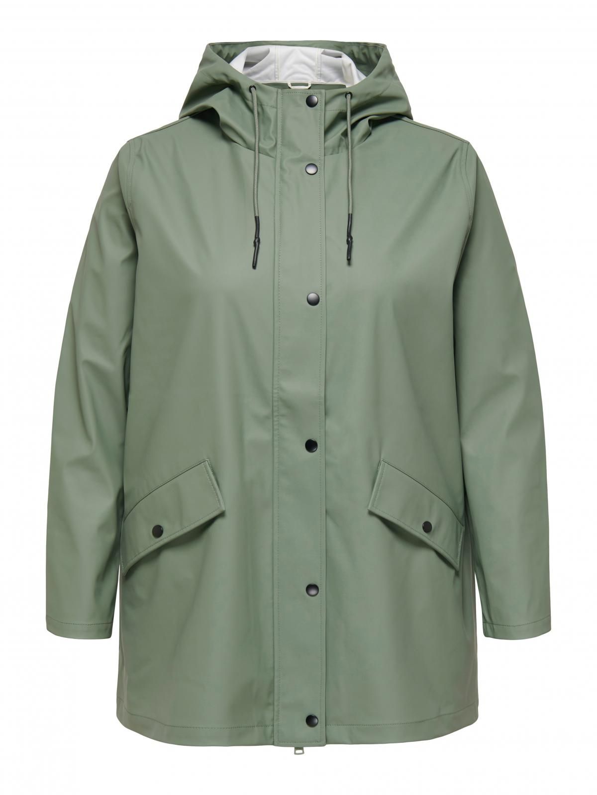 온리 빅사이즈 방수 테크니컬 레인코트 15363648_2040 GREEN / AGAVE GREEN - 상세 이미지 3