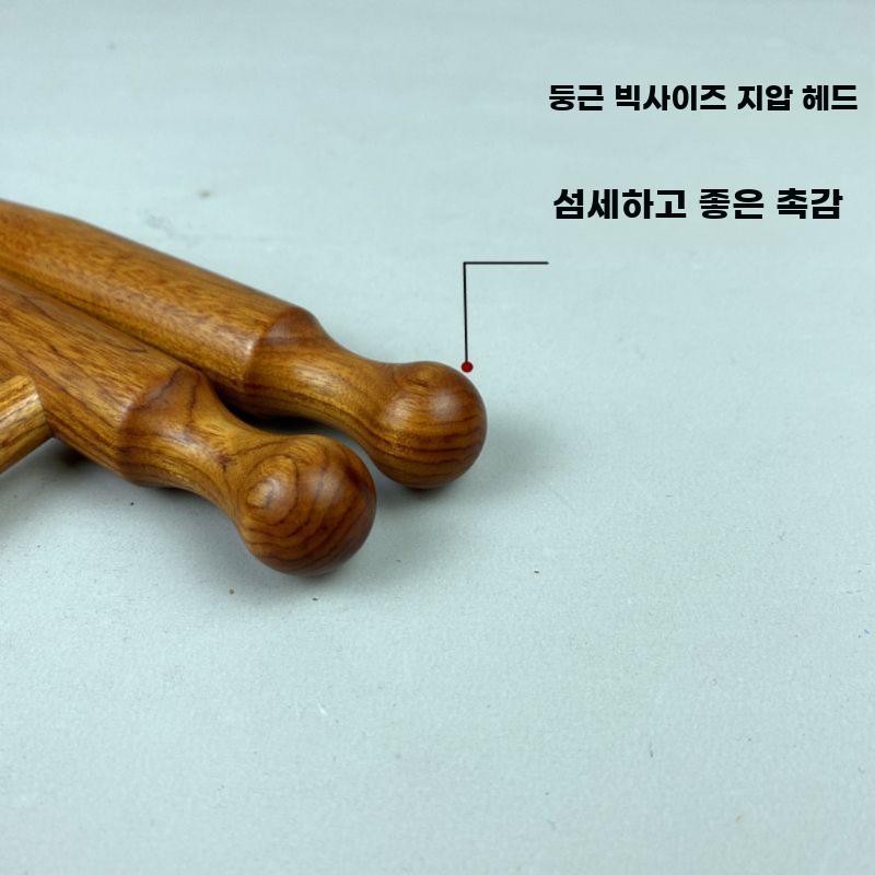 옥괄사 스톤 림프 마사지돌 종아리 손잡이 도구 용품 - 상세 이미지 5