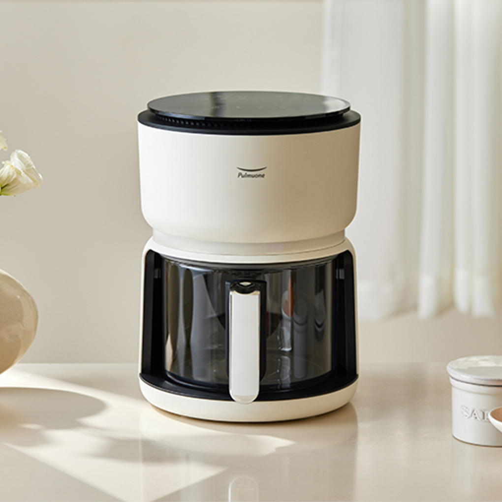 풀무원 글라스쿡 3L 소형 유리 에어프라이기 미니 글라스 에어프라이어 AB03C00V