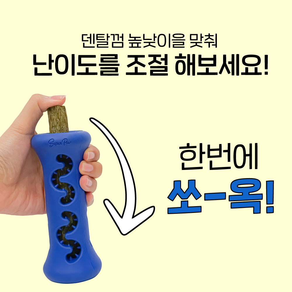 1시간 노즈워크 장난감 오래먹는 덴탈츄 부스터, 1개