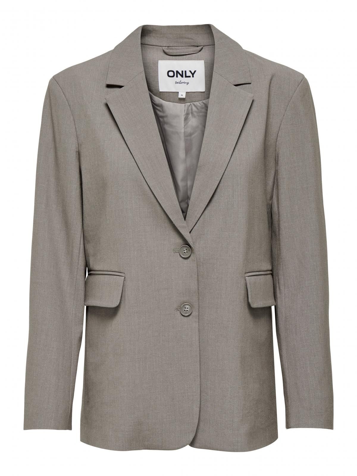 온리 테일러드 오버핏 클래식 블레이저 15298611_2038_1046770 GREY / BRUSHED NICKEL - 상세 이미지 3