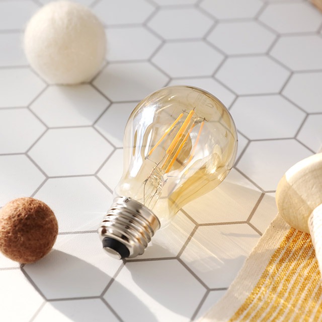 E26 LED 에디슨 A60G 4W 전구(노란)색 일반형 - 상품 이미지