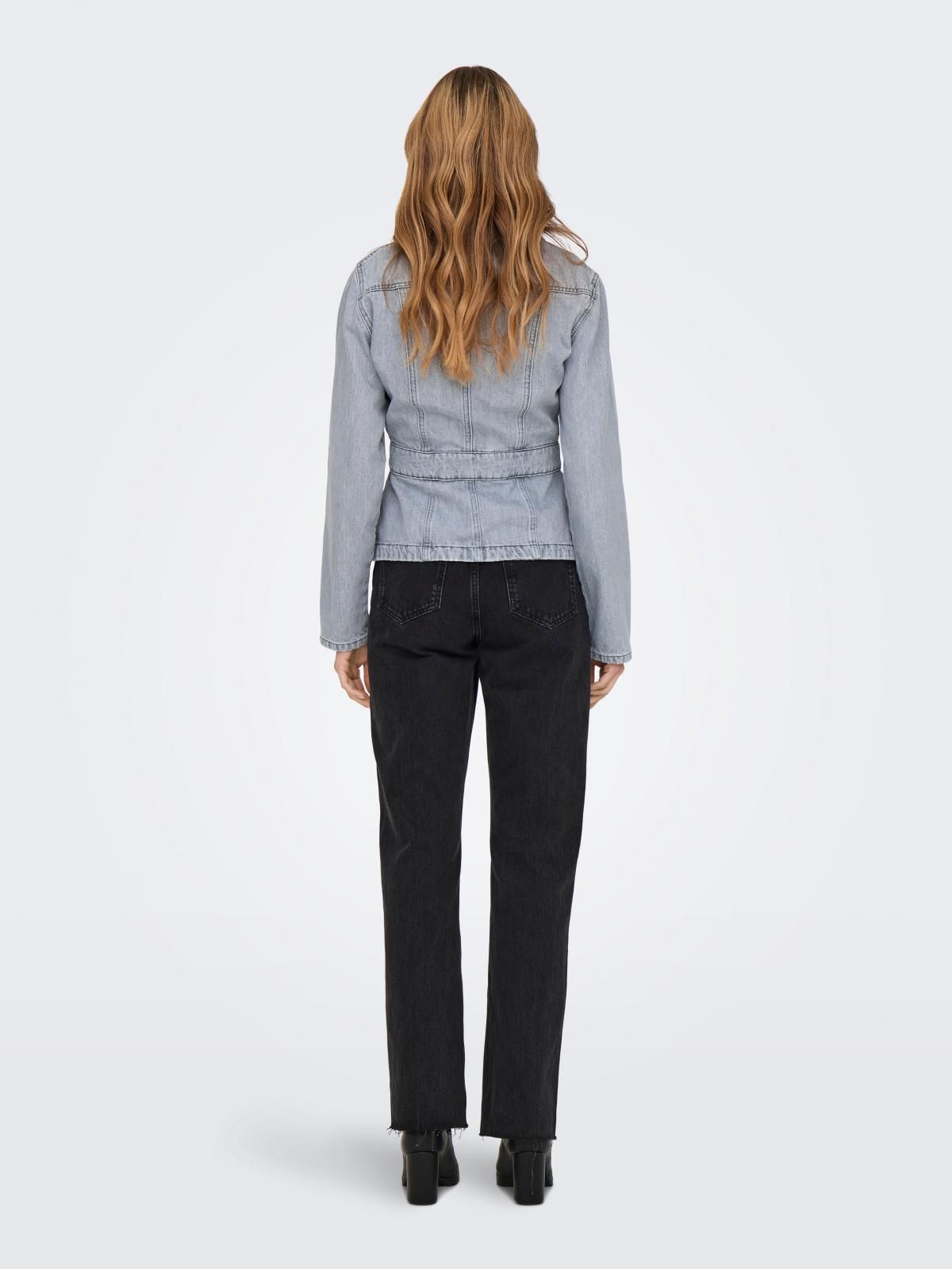 온리 트렌디 데님 재킷 15340608_2106 GREY / LIGHT GREY DENIM - 상세 이미지 2