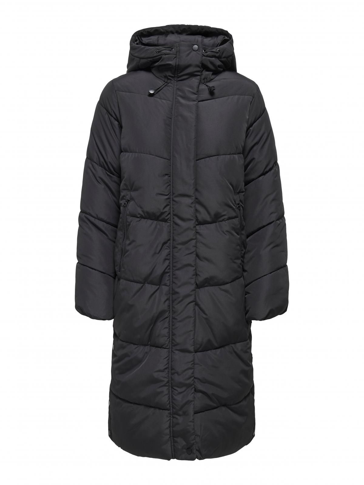 온리 프리미엄 롱 패딩 후드 테크니컬 15349121_2161 BLACK / BLACK - 상세 이미지 3