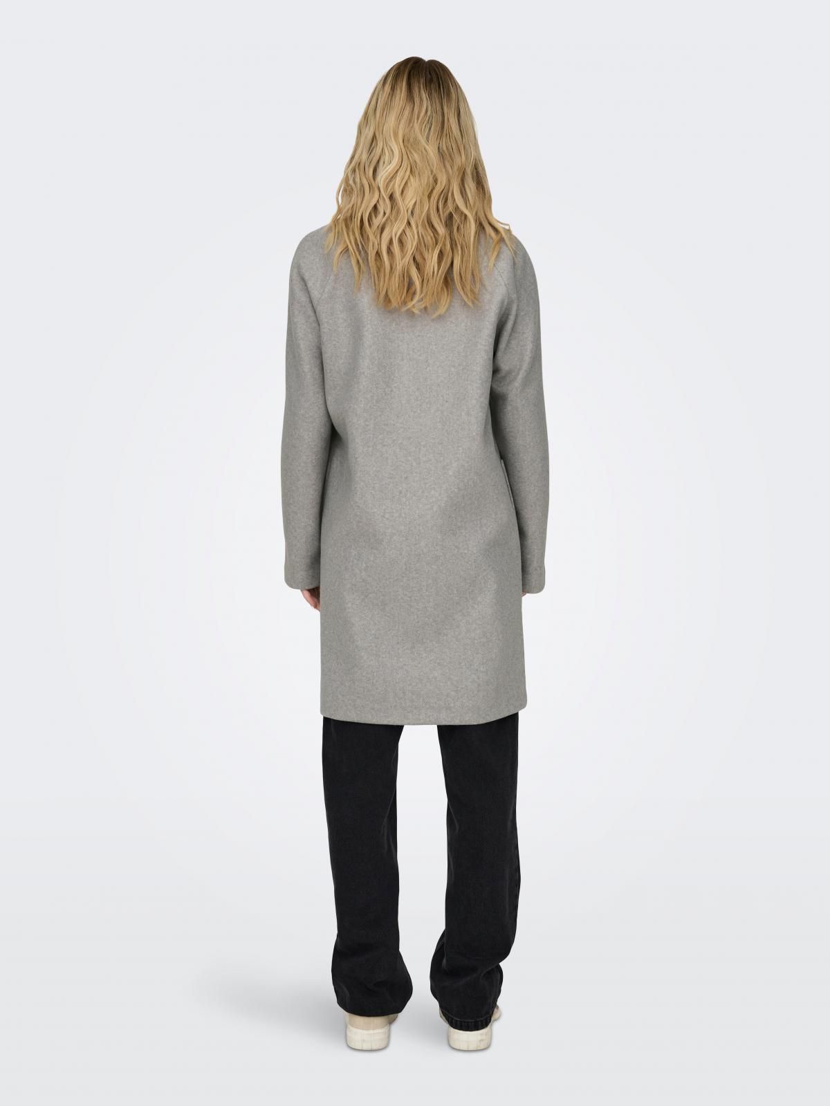 온리 클래식 라이트그레이 롱 코트 15285883_156_1012032 GREY / STEEPLE GRAY - 상세 이미지 3