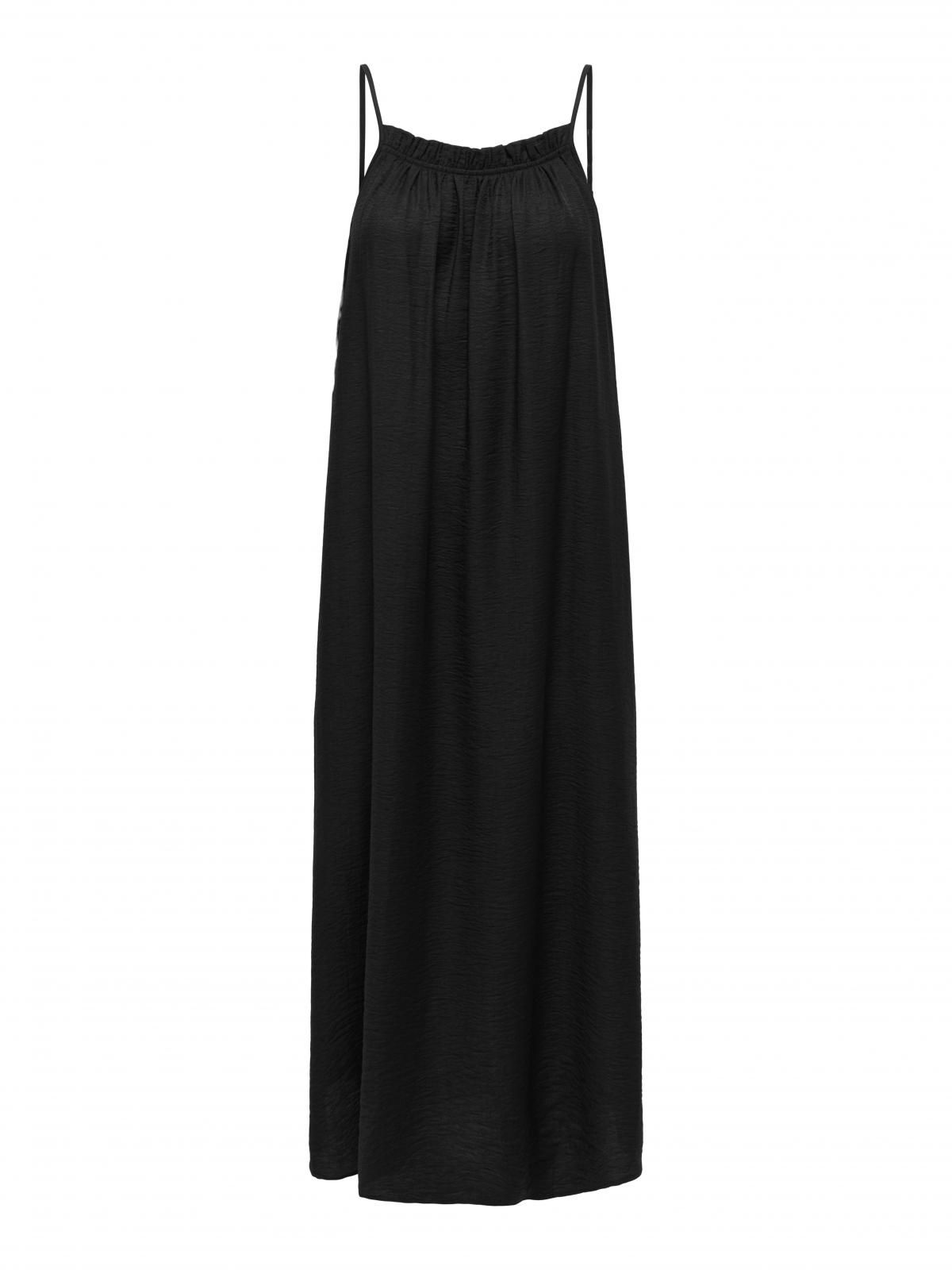 온리 베이직 슬리브리스 롱 원피스 15367168_2161 BLACK / BLACK - 상세 이미지 3