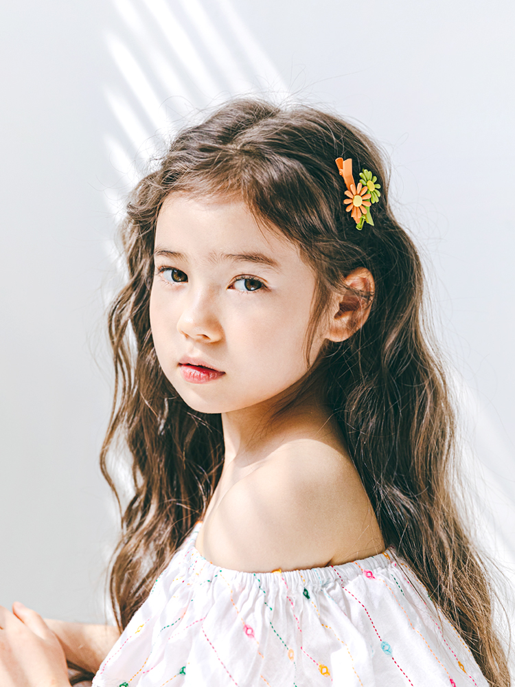 달리 플라워 집게핀 유아헤어핀 - 상세 이미지 2