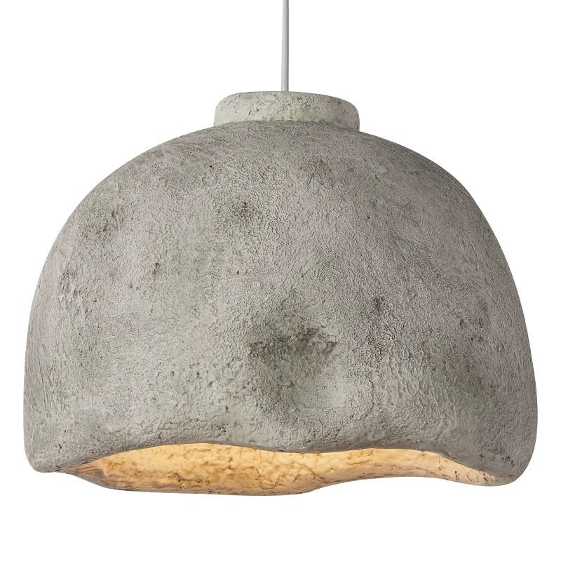 일본 감성 수공예 원목 세라믹 단헤드 펜던트 조명 A.브라운직경35CM높이26CM - 상품 이미지