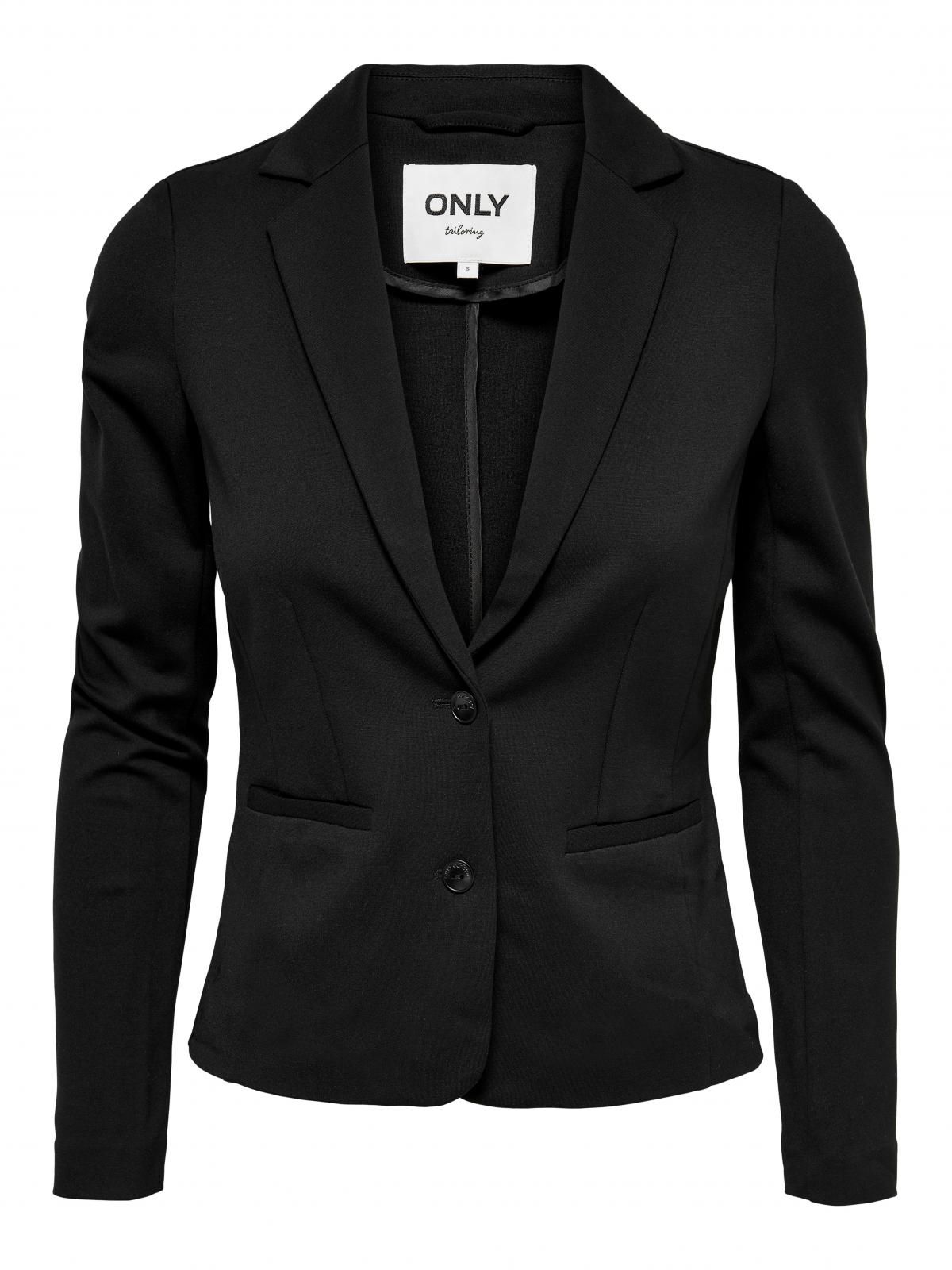 온리 테일러드 클래식 블랙 블레이저 15153144_2161 BLACK / BLACK - 상세 이미지 4