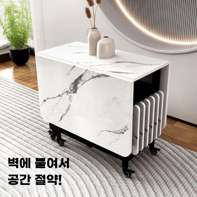 접이식 테이블 접이식 다용도 테이블 주방 확장형 탁자 - 상세 이미지 3
