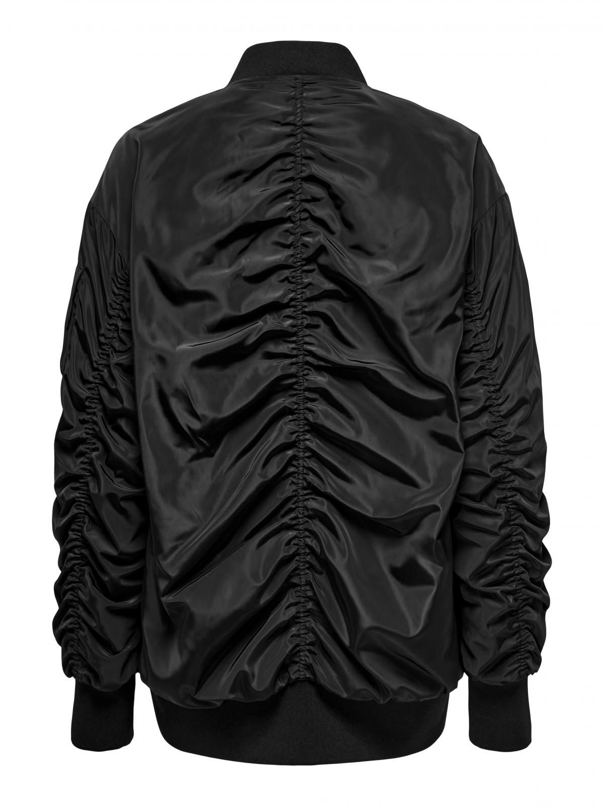 온리 테크니컬 베이직 블랙 봄버 재킷 15321252_2161 BLACK / BLACK - 상세 이미지 4