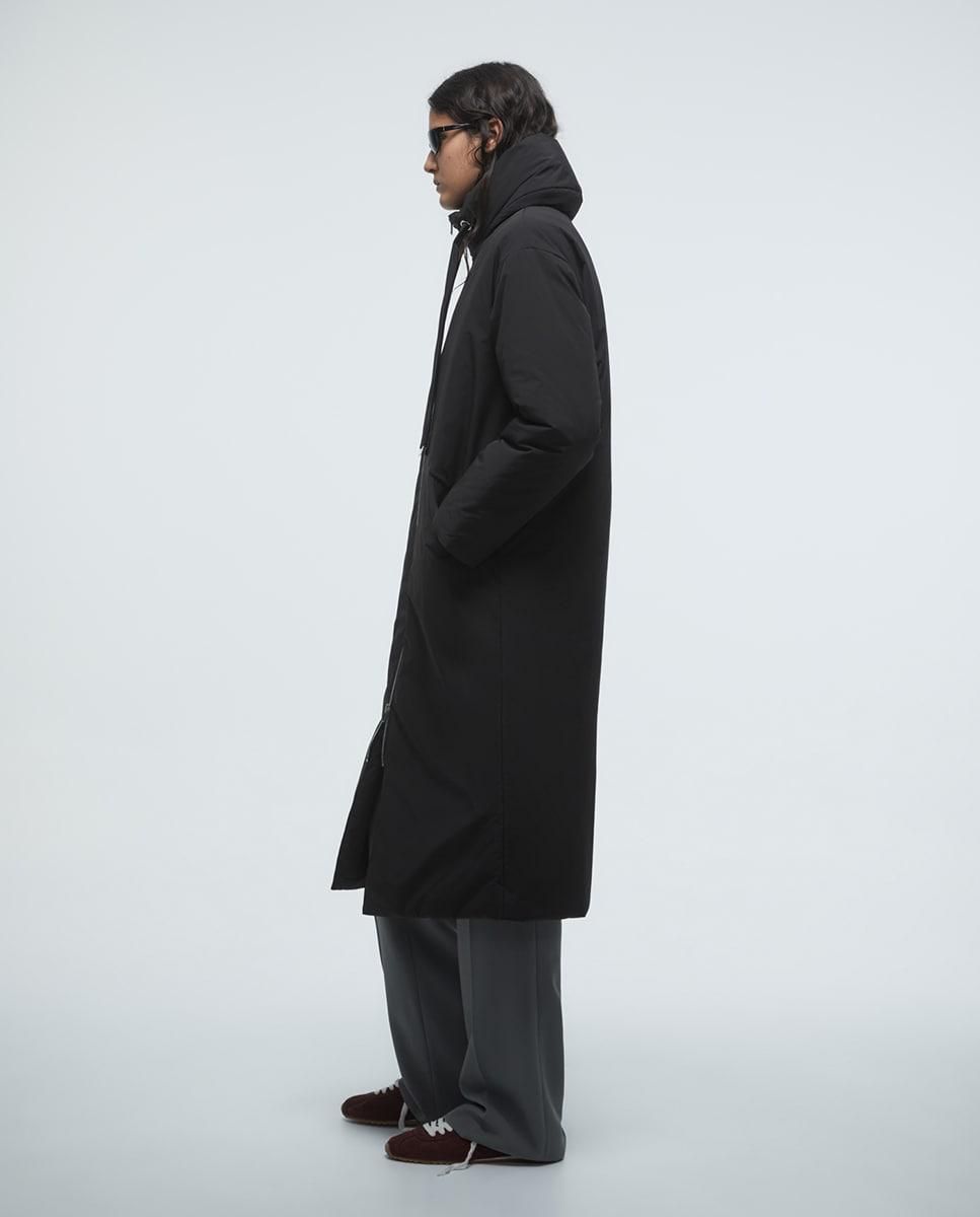 스페라 테크니컬 롱 패딩 하이넥 오버핏 56230600167 NEGRO - 상세 이미지 3