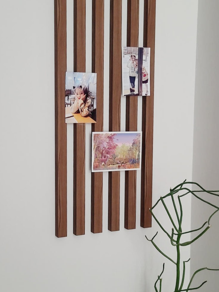 초간편 DIY 호텔감성 쪽벽 셀프 벽 인테리어 붙이는 간살 템바보드 템파보드