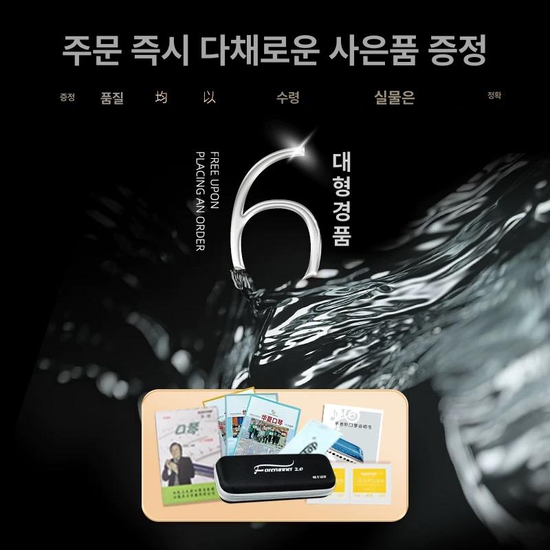 호너 크로매틱 하모니카 반음계 초보 입문용 관악기 - 상세 이미지 4