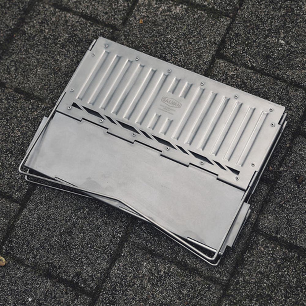 살반 컨테이너 이중연소 캠핑 화로대 BBQ 그릴 불멍 스토브