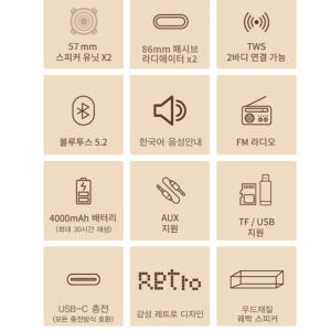 카페 스피커 사무실 가게 매장용 매장 카페용스피커 업소용 스피커 개봉기 | 실사용 후기 - 상품 이미지 3