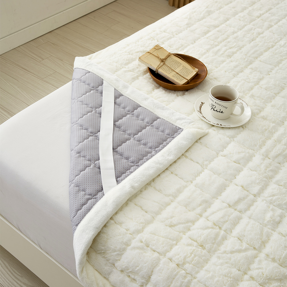 집앤콕 프리미엄 극세사이불 두꺼운 10미리 겨울 차렵이불 S