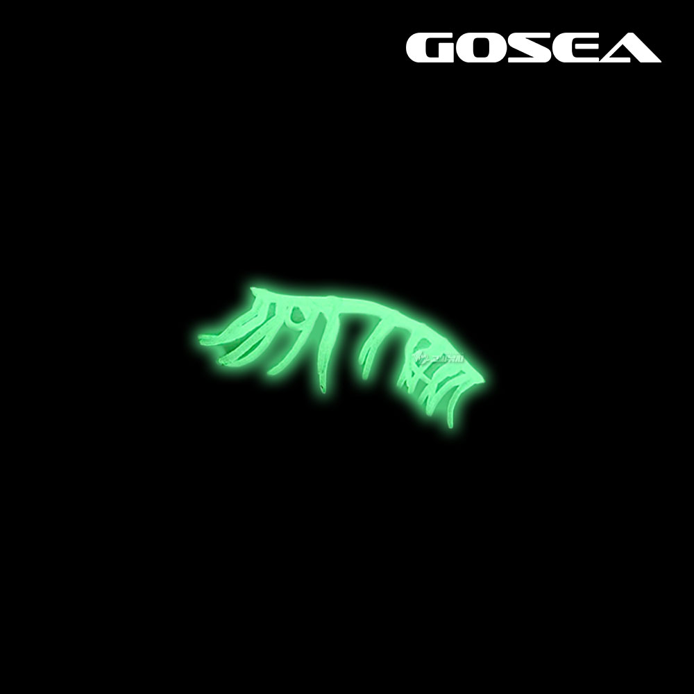GOSEA 에기 새우다리 튜닝 키트 10개입 세트 GSF-C6 야광 에기다리 새우발 - 상세 이미지 4