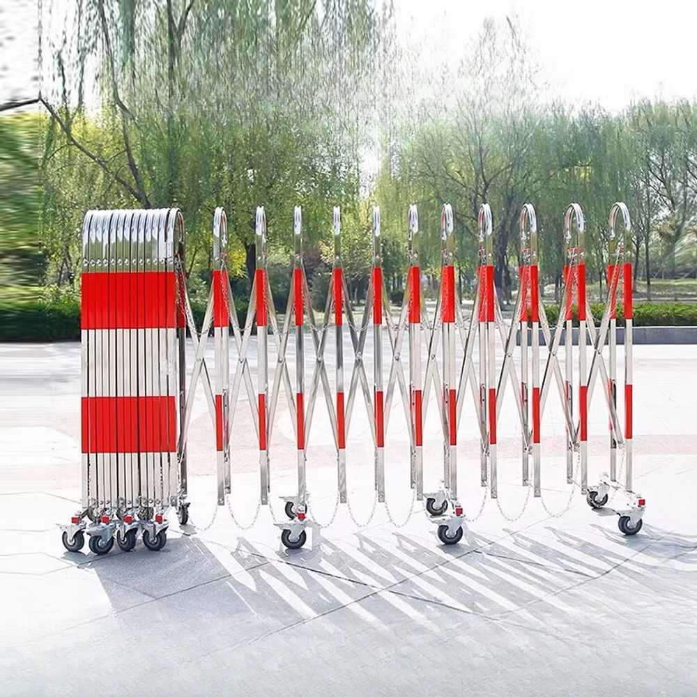 자바라 휀스 바리케이트 이동식 안전 펜스 출입 통제 1.1m x 10m - 상품 이미지