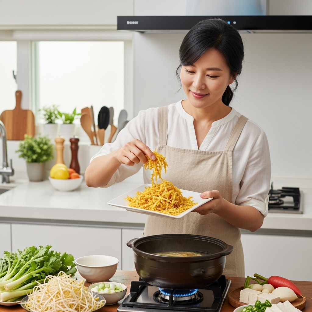 명식품본사 황태채 특대포장 특 AAA품 볶음 조림 간식 식당식자재 도매가 1kg, 1개 이미지 8