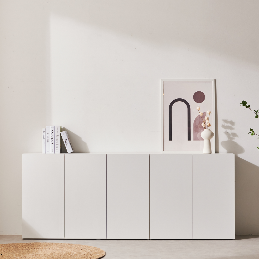 낮은 거실수납장 다용도 베란다 틈새 슬림 미니 높은 01.폭좁은 800, 2단, 화이트