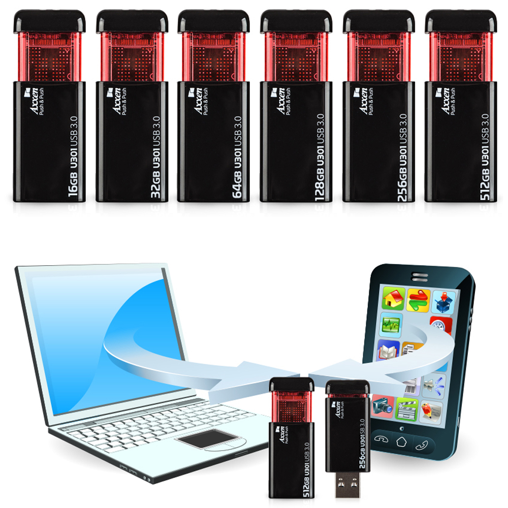 USB메모리 16GB USB3.0 [무료인쇄]고속 푸쉬형 자료저장 - 상세 이미지 3