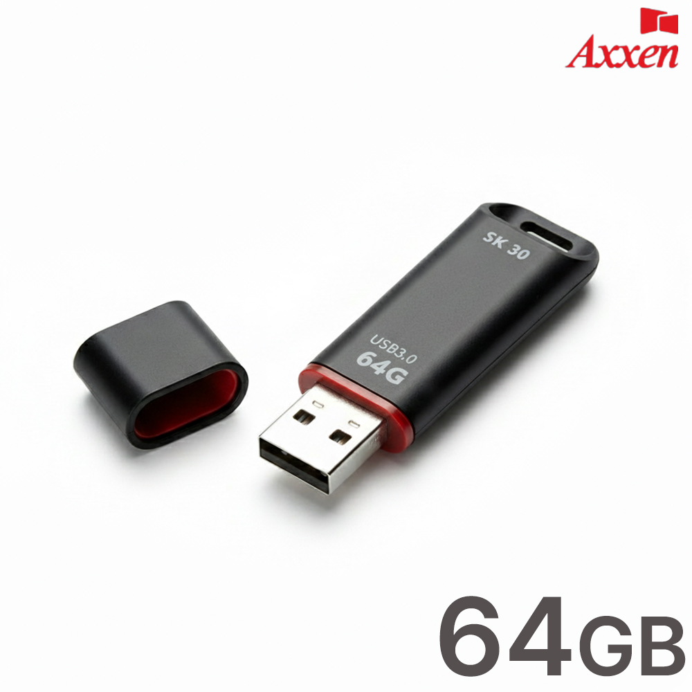 USB메모리 64GB [무료인쇄] 초고속 USB 3.0 사무실 회사 업무용 파일저장 캡형 - 상품 이미지