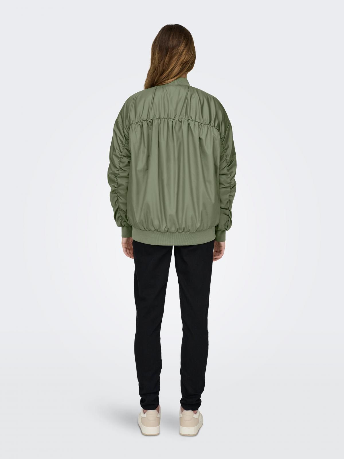 제이디와이 오버핏 테크니컬 봄버 재킷 15317137_1889 GREEN / OIL GREEN - 상세 이미지 2