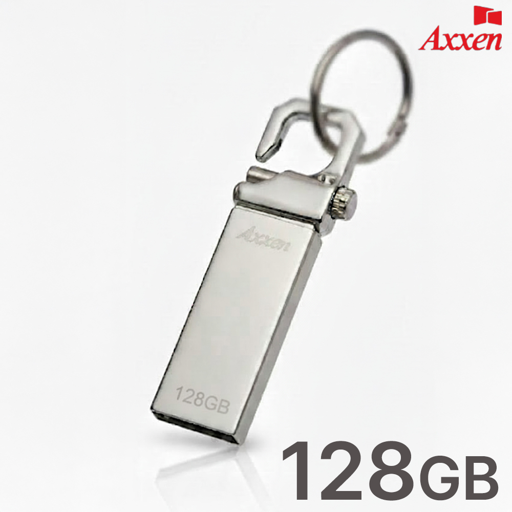 128기가 USB메모리 백팩고리[무료인쇄]메탈 메모리스틱 휴대용 자료저장 128GB - 상품 이미지