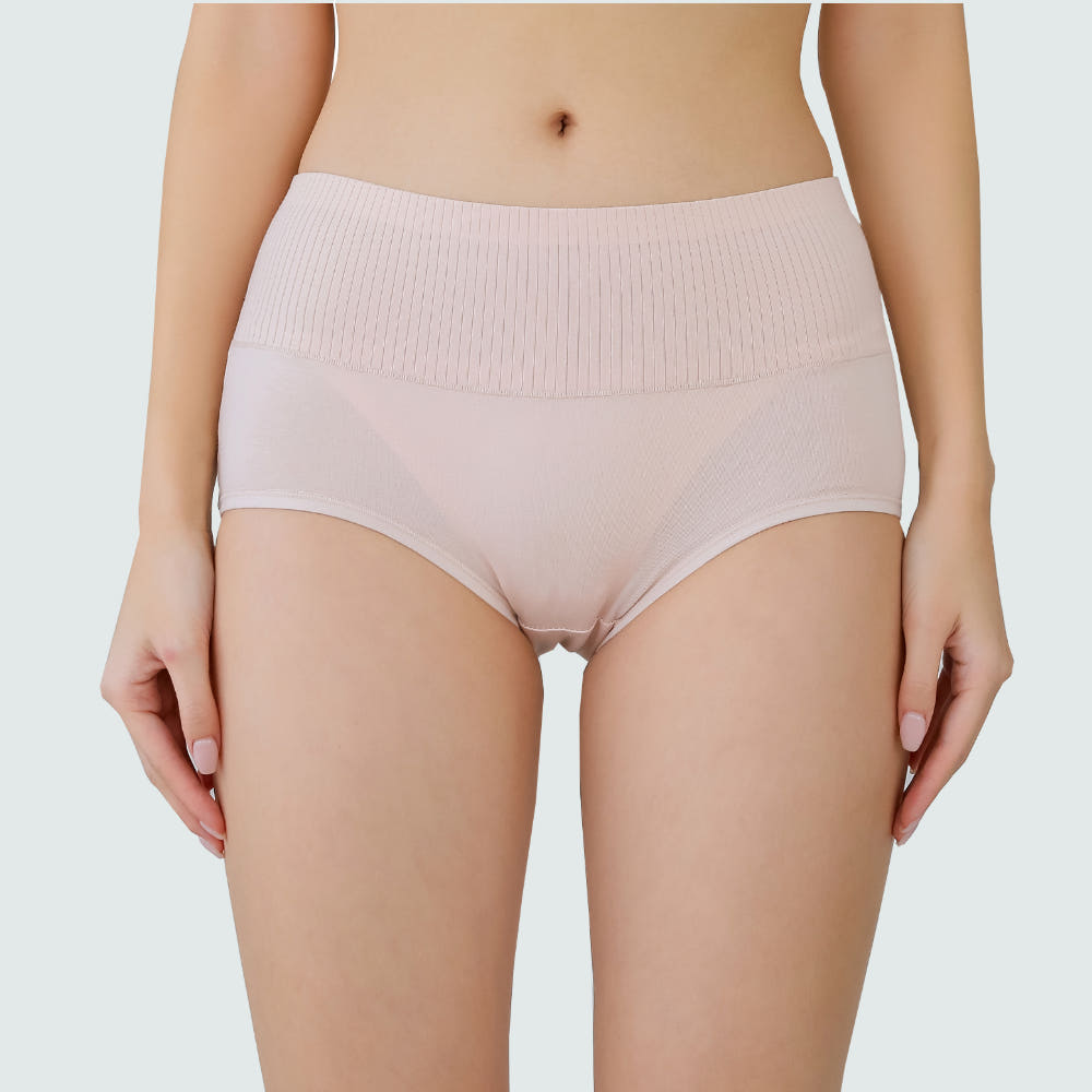 언더액티브 여성 면팬티 순면 복부 하이웨스트 팬티 맥시