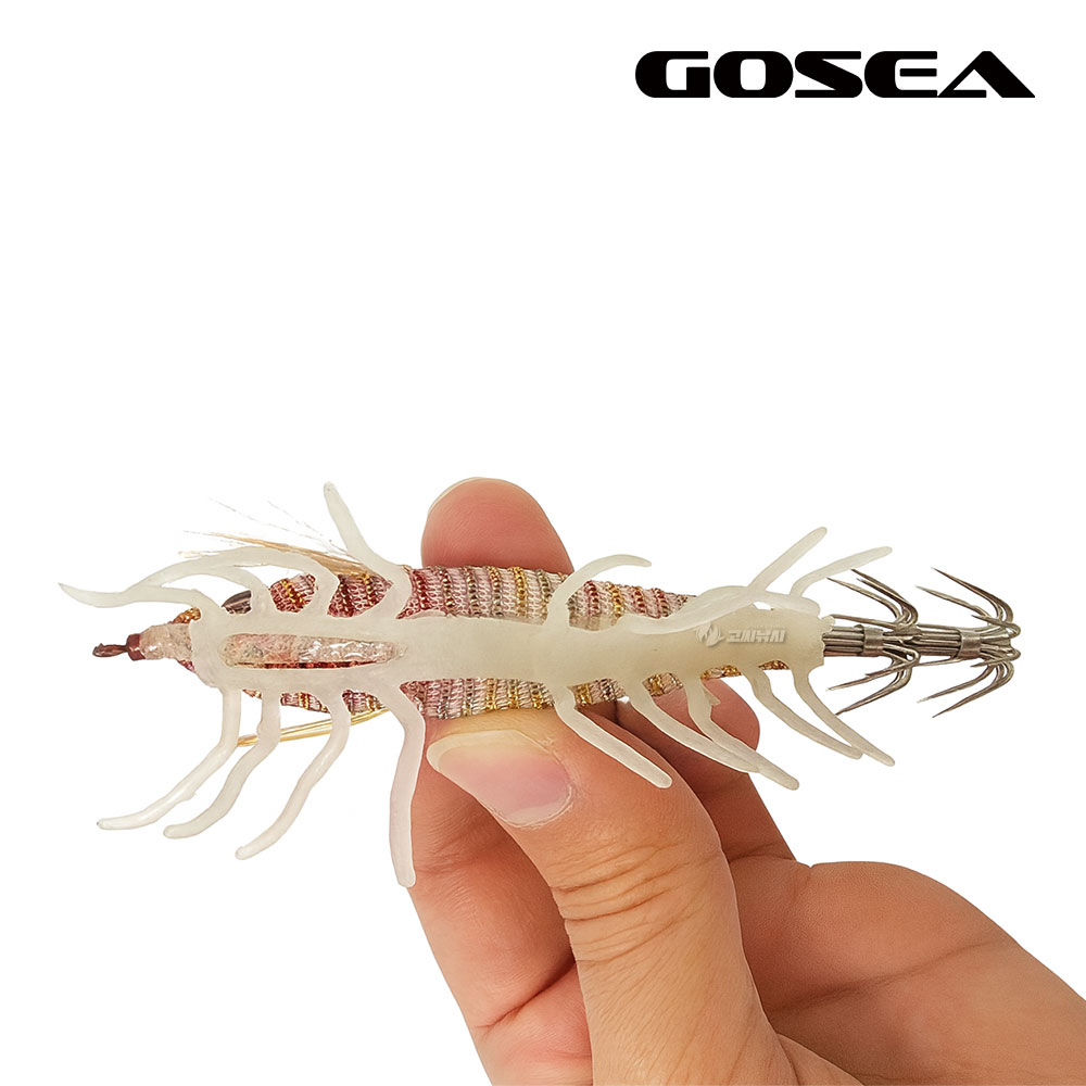 GOSEA 에기 새우다리 튜닝 키트 10개입 세트 GSF-C6 야광 에기다리 새우발 - 상세 이미지 5
