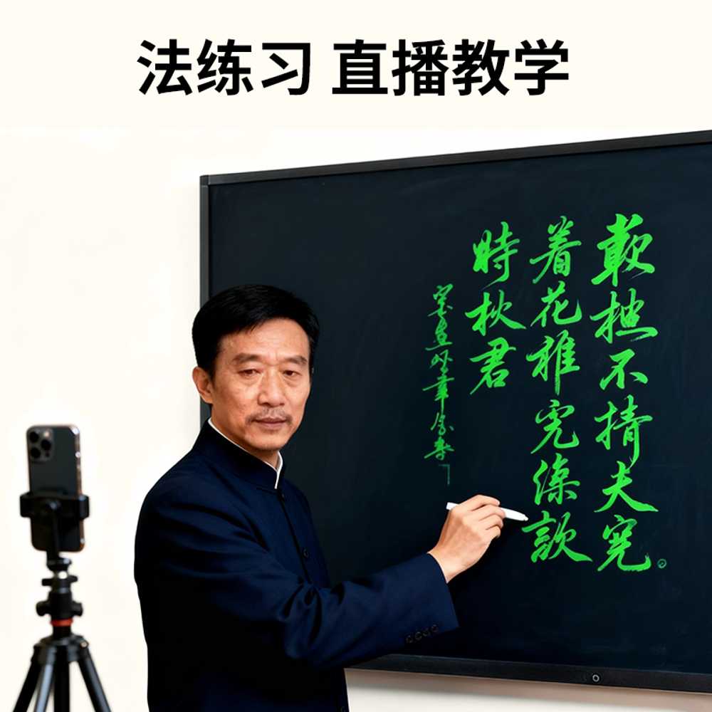 전자칠판 강의용 모니터 빅사이즈 블랙 메모보드 만능 45인치 벽걸이 - 상세 이미지 4