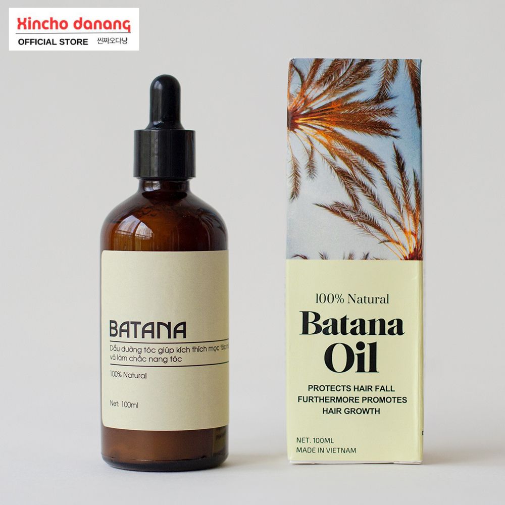 바타나오일 100% 100ml 모발성장을 위한 헤어케어 냉압착 베트남 다낭 여행선물 - 상품 이미지