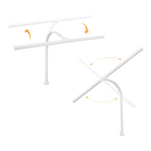 번개표 몬스터라이트 듀얼헤드 LED 스탠드 800mm 베이스 모니터조명 ... 개봉기 | 실사용 후기 - 상품 이미지 3