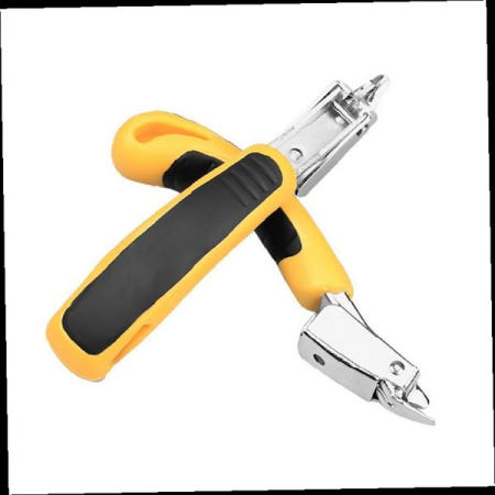 타카핀 제거기 건설 인테리어 철거 작업 공구 손잡이 집게 펜치형 타카심 뽑기 도구