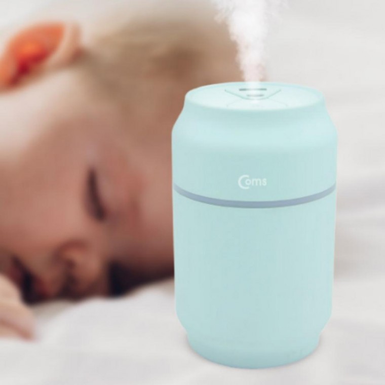 플렉시블 LED 미니 가습기 UBS 선풍기 조명 소형 세트